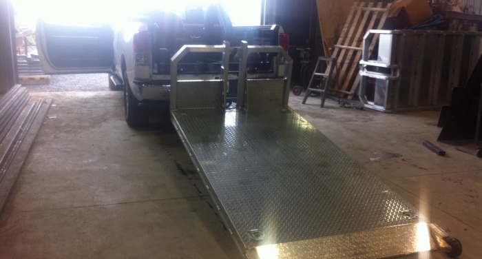 Plate-forme en aluminium 54 '' x 108 '' (292 lbs.)